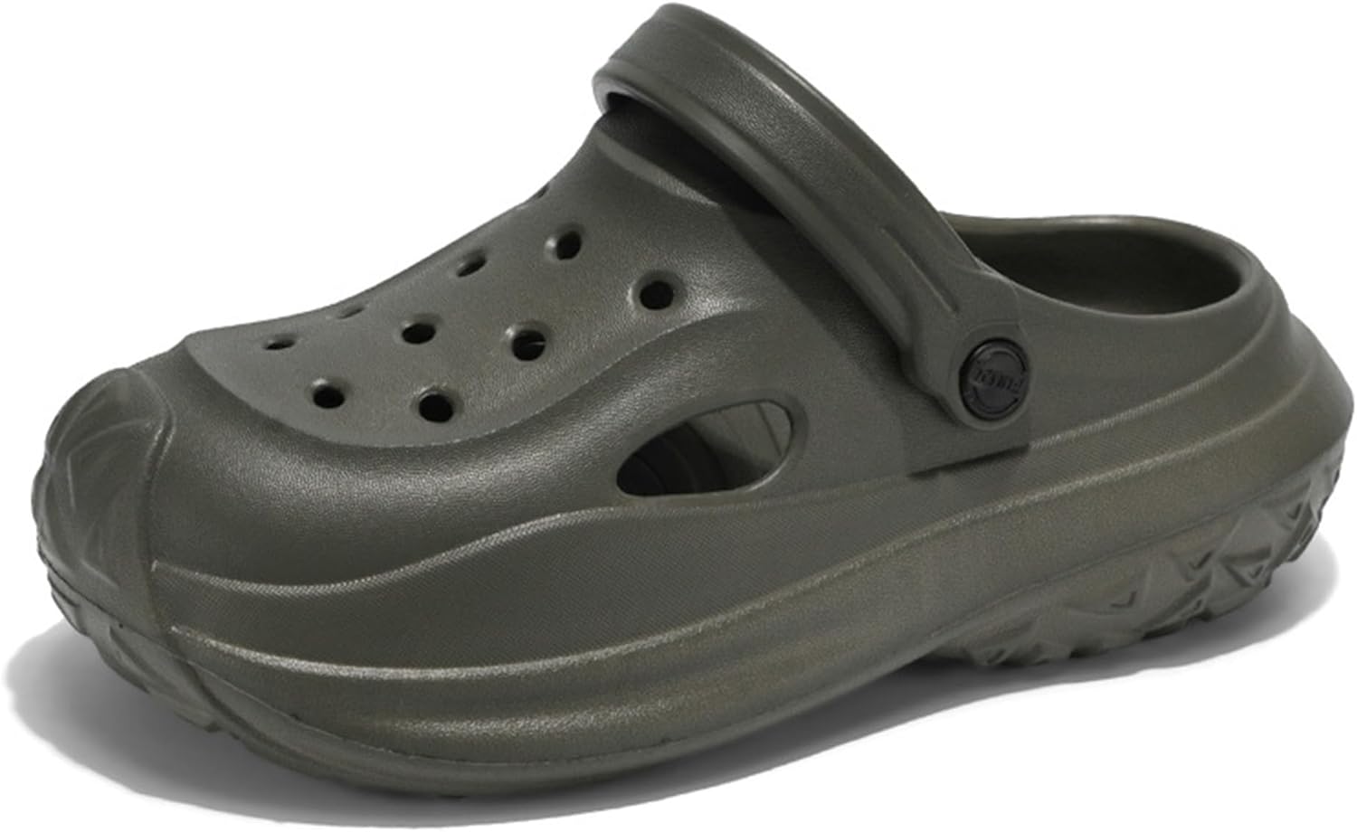 

Мужские и женские садовые сабо, легкие дышащие удобные и пляжные сандалии с мягкой съемной стелькой Generic, зеленый