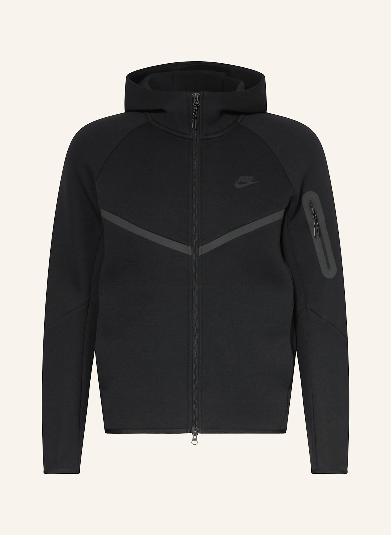

Толстовка с капюшоном из технического флиса Nike, черный