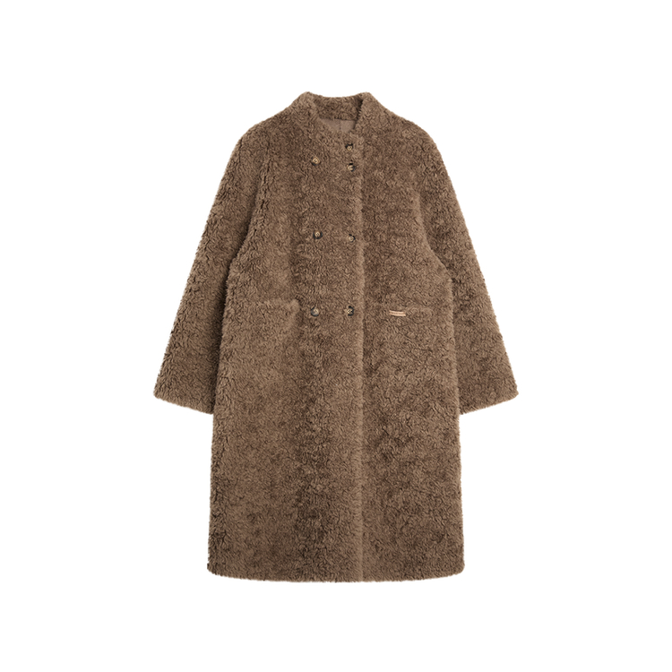 

ELLE Вельветовая куртка женская Coffee Stand Collar утепленная