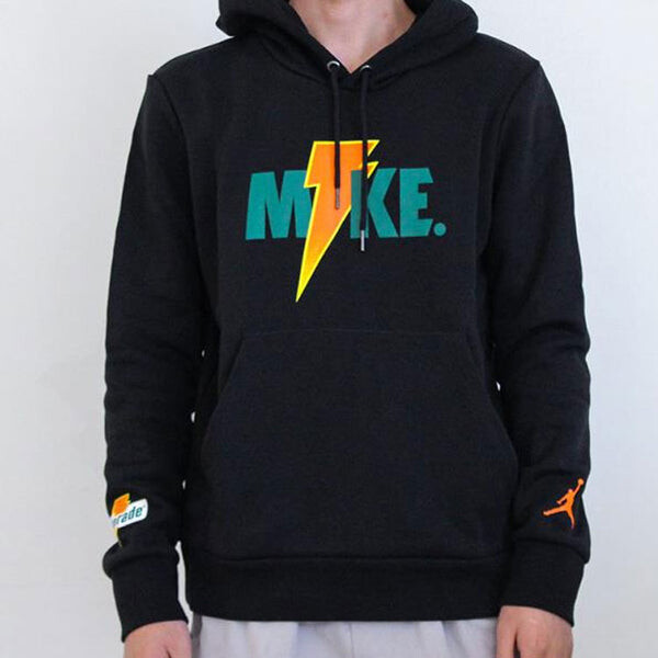 Толстовка Air Jordan Mike graphic hoodie 'Black', черный — фото 3