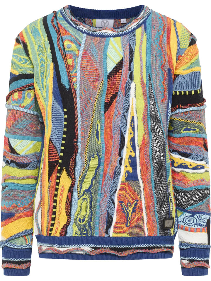 

Пуловер Carlo Colucci Strickpullover Dondi, цвет Petrol