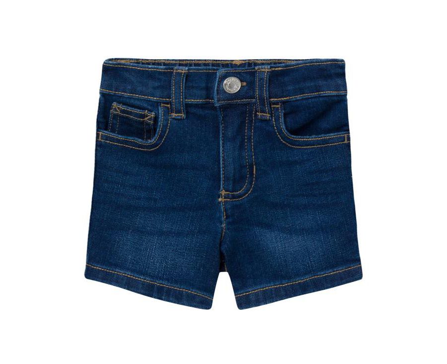 

Детские джинсовые шорты нейтрального цвета, светлый оттенок Gerber, Dark blue wash