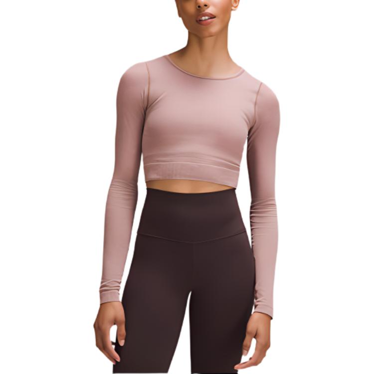 

Футболка Ebb To Street женская Lululemon, twilight rose/twrs