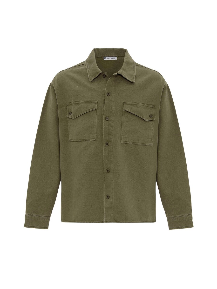

Удобная рубашка на пуговицах Dandalo, цвет Green/Khaki