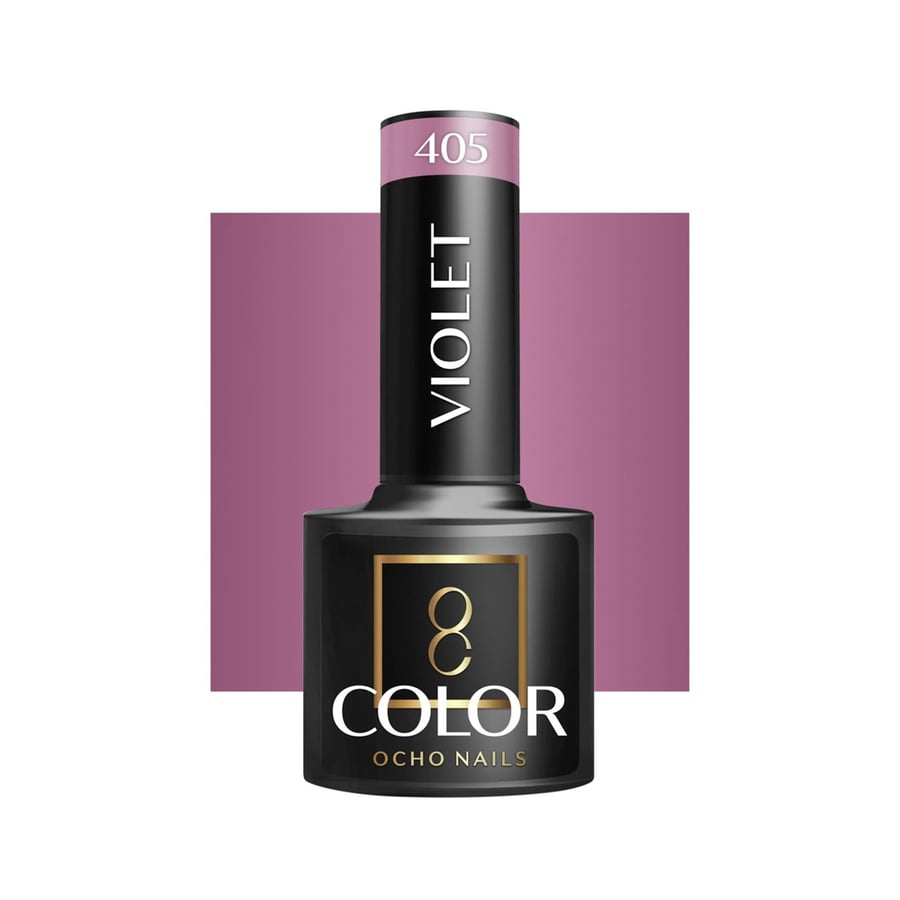 

OCHO NAILS Гибридный лак для ногтей фиолетовый 405 -5 г Active Shop