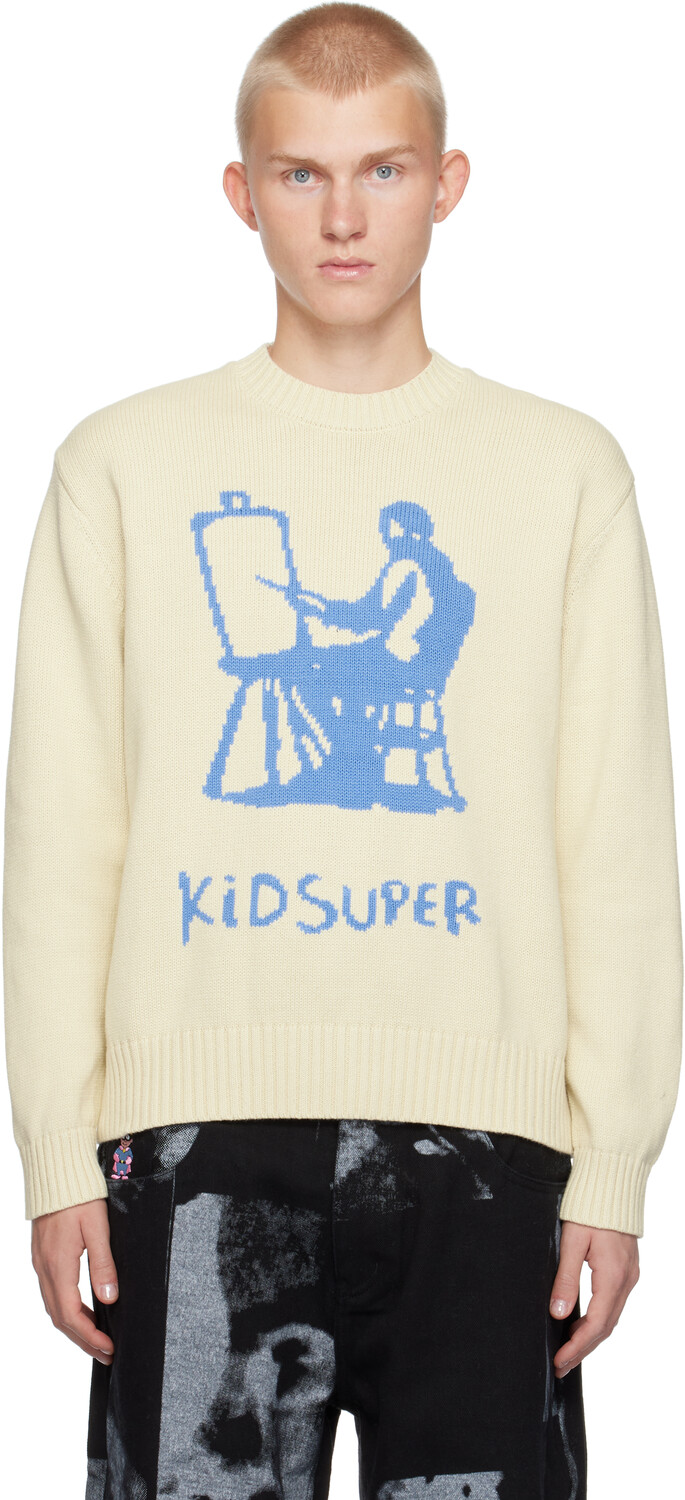 

Графический свитер Off-White Painter KidSuper