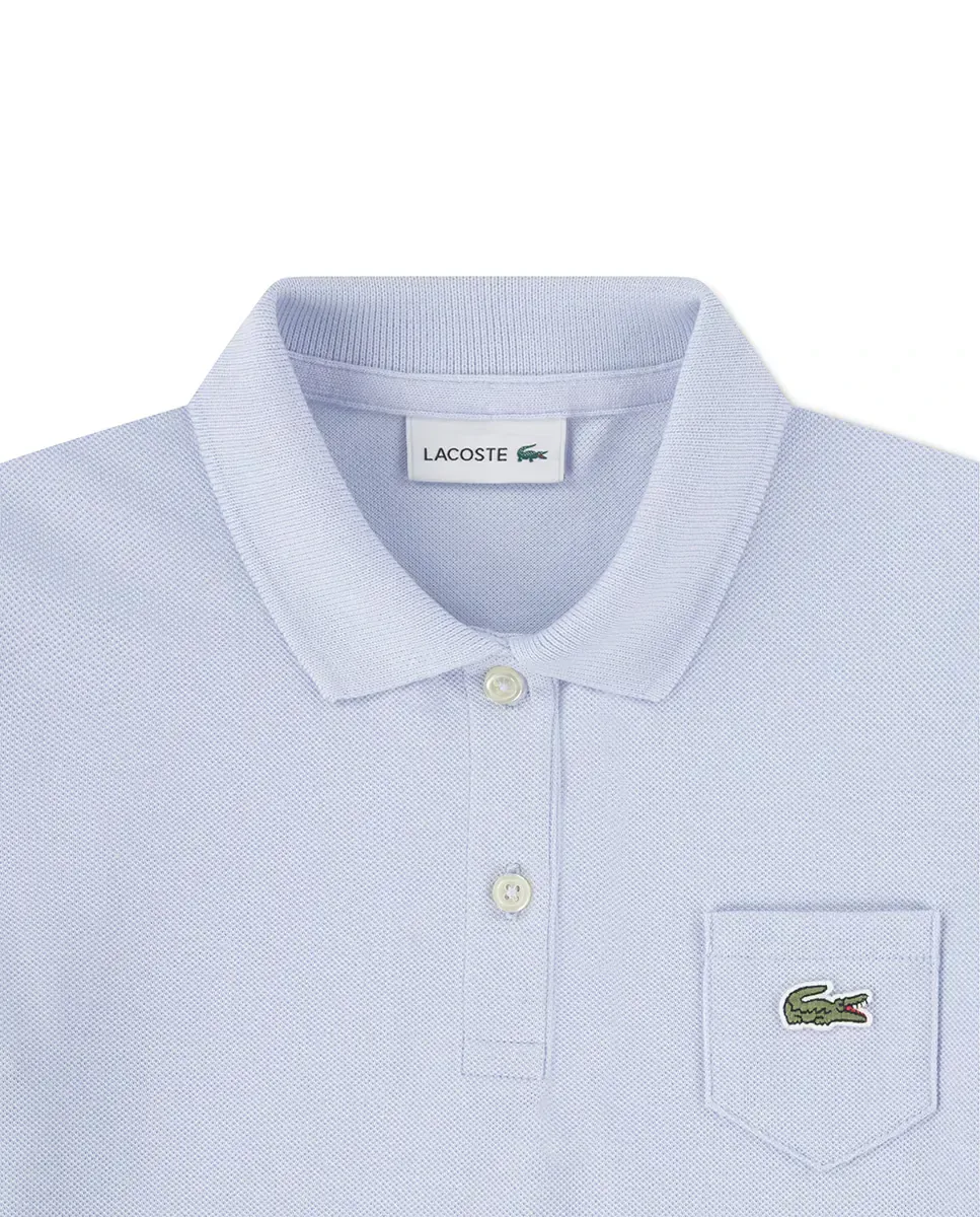 Платье из пике Lacoste, синий — фото 3