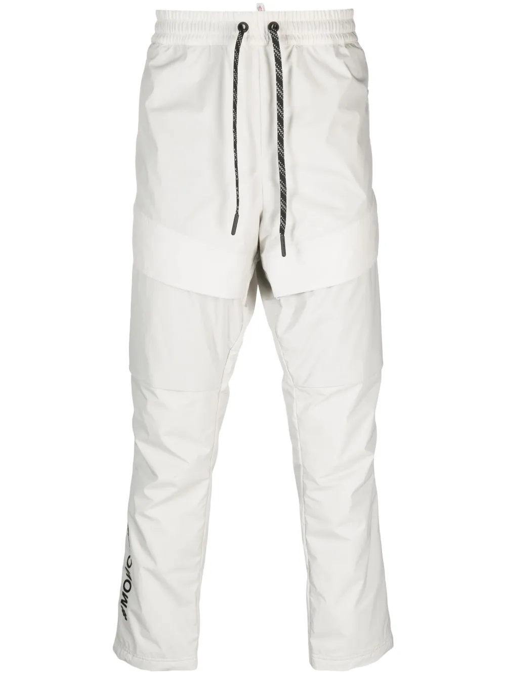 

Прямые брюки из рипстопа Moncler Grenoble, нейтральный