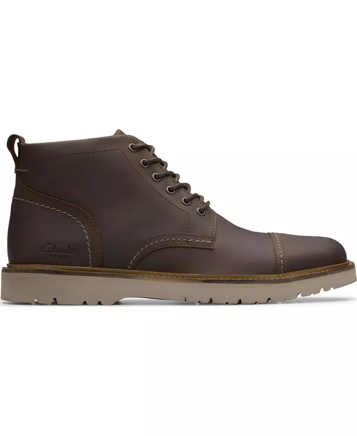 Мужская коллекция ботинок Weltridge Zip Clarks, загар/бежевый — фото 2