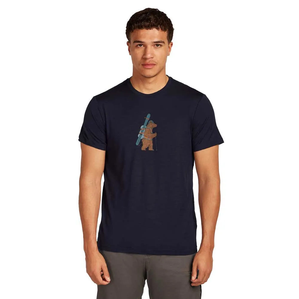 

Футболка с коротким рукавом Icebreaker Merino 150 Tech Lite Bear Tour, синий