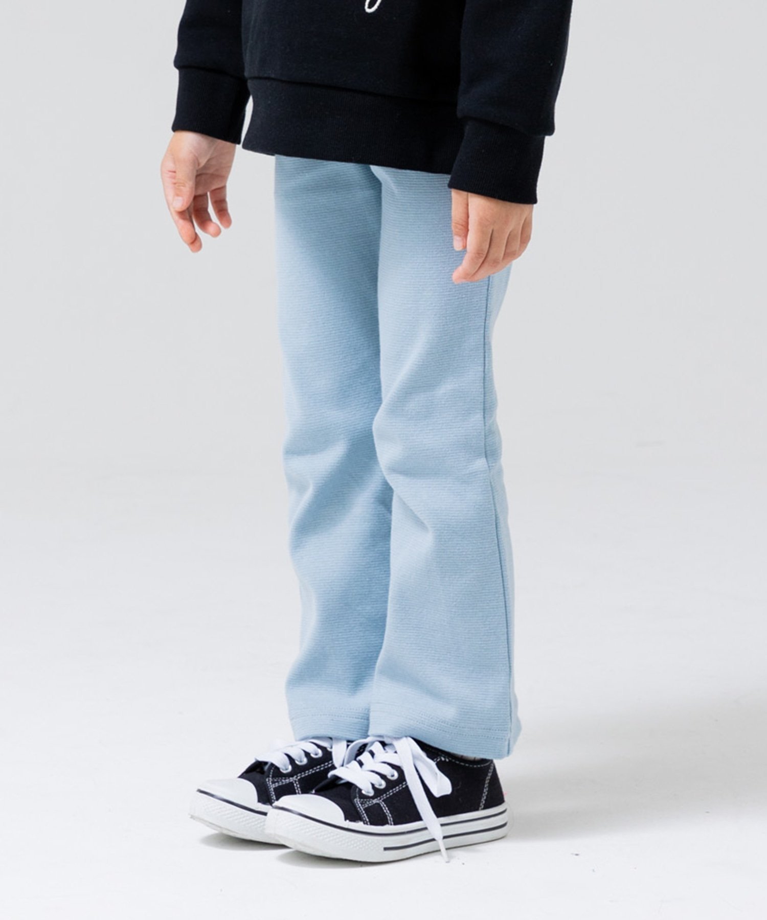 Расклешенные брюки из гиперэластичной ткани Chil2, Light blue