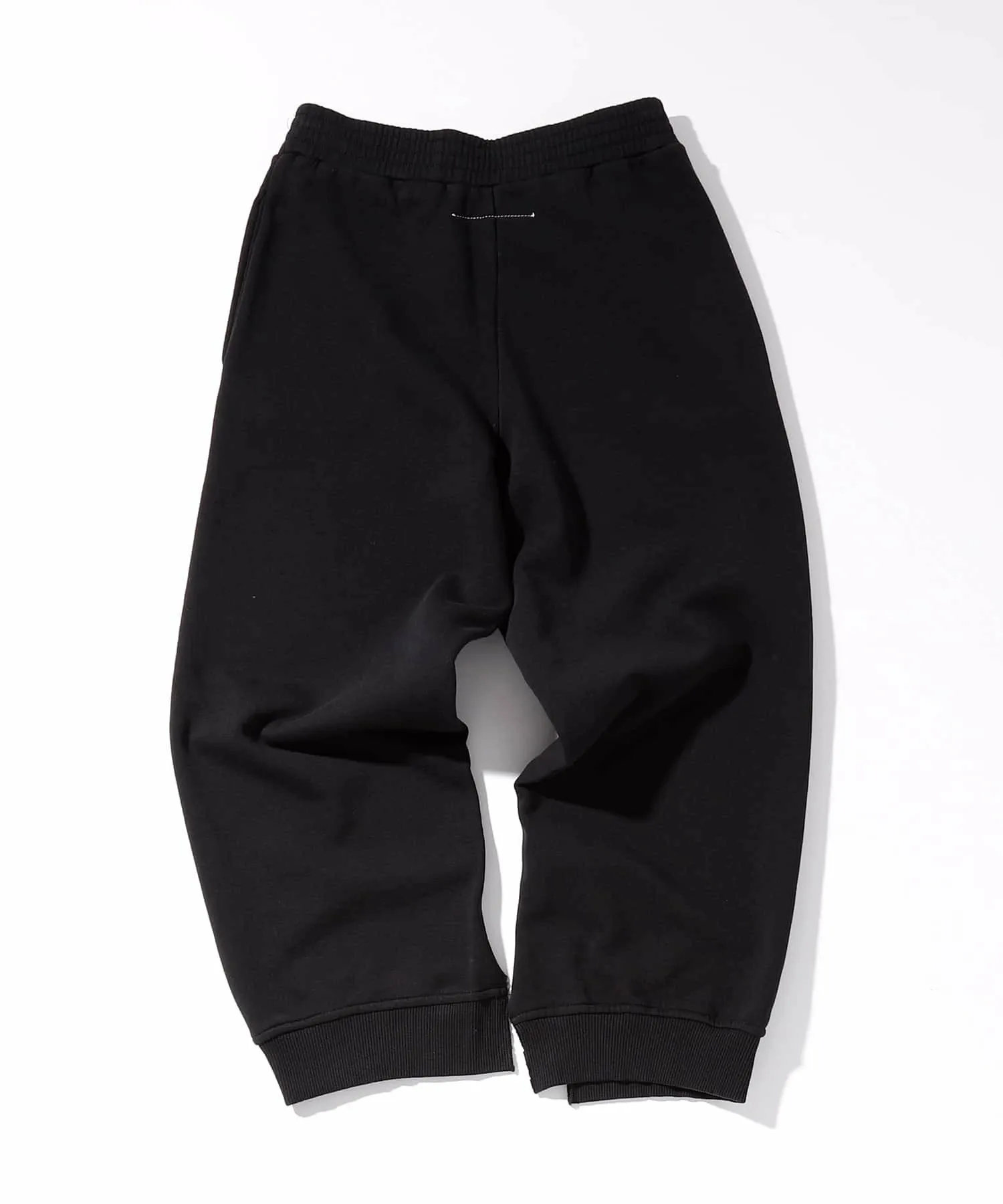 (K)MM6 Maison Margiela/MM6 Maison Margiela Детские и подростковые спортивные брюки с одной точкой опоры, Black — фото 2