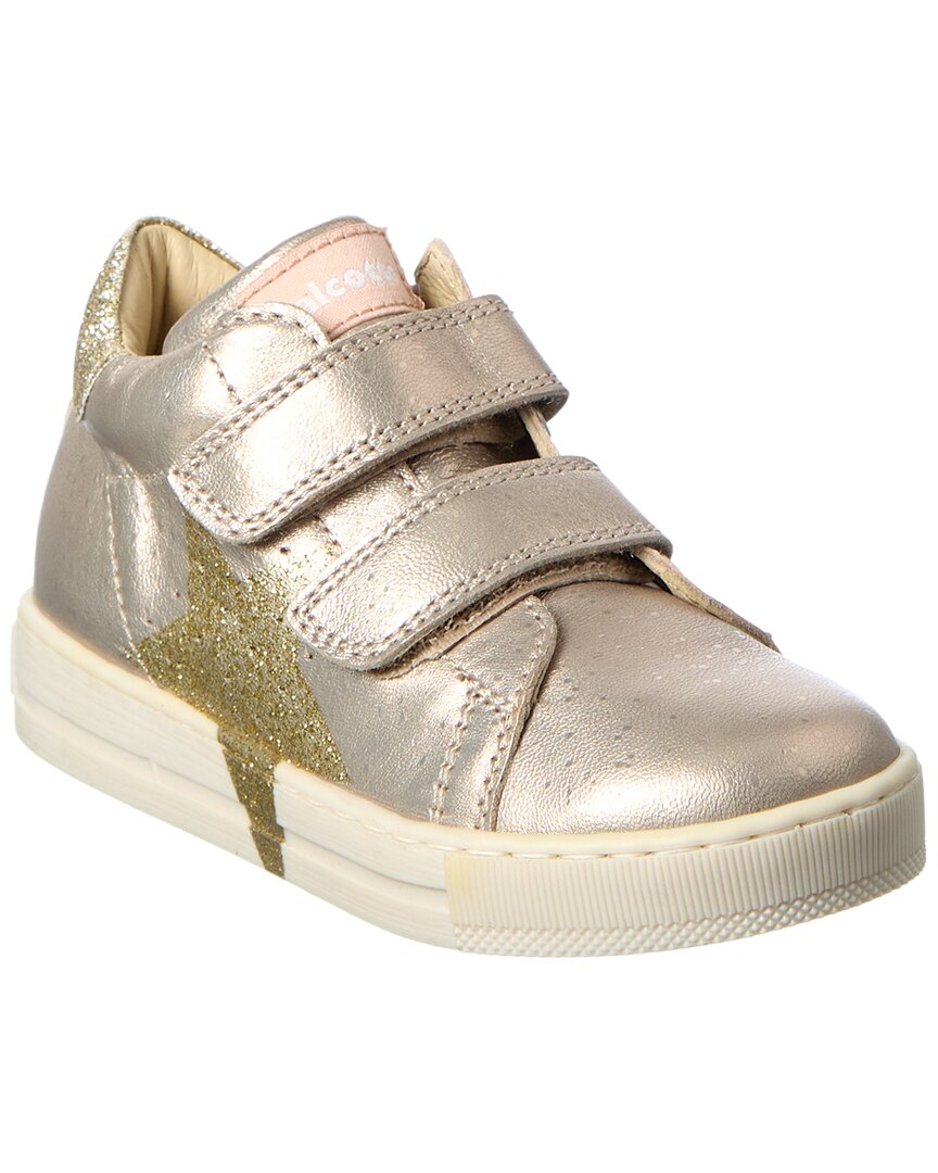 

Кожаные кроссовки Naturino Falcotto Salazar 3, золото