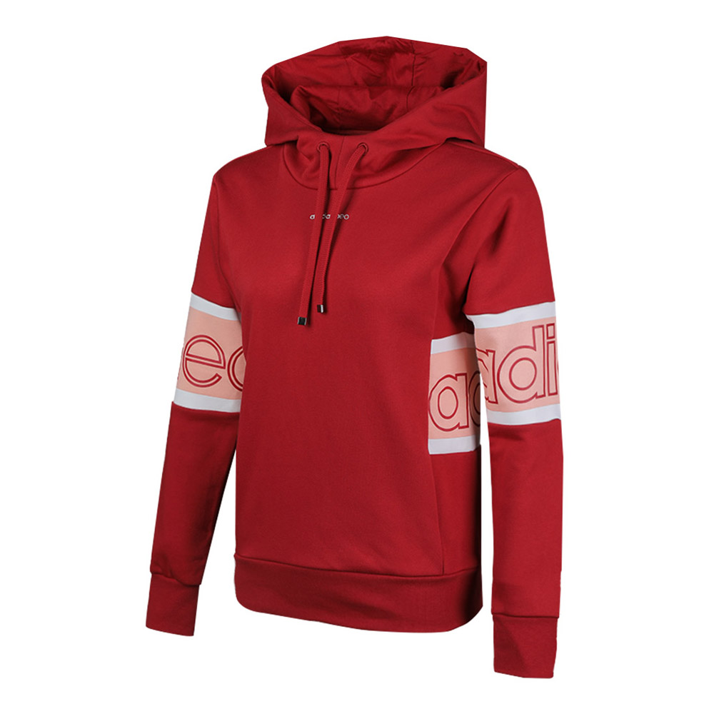 Adidas Neo Толстовка W UT HOODY для женщин красная — фото 4