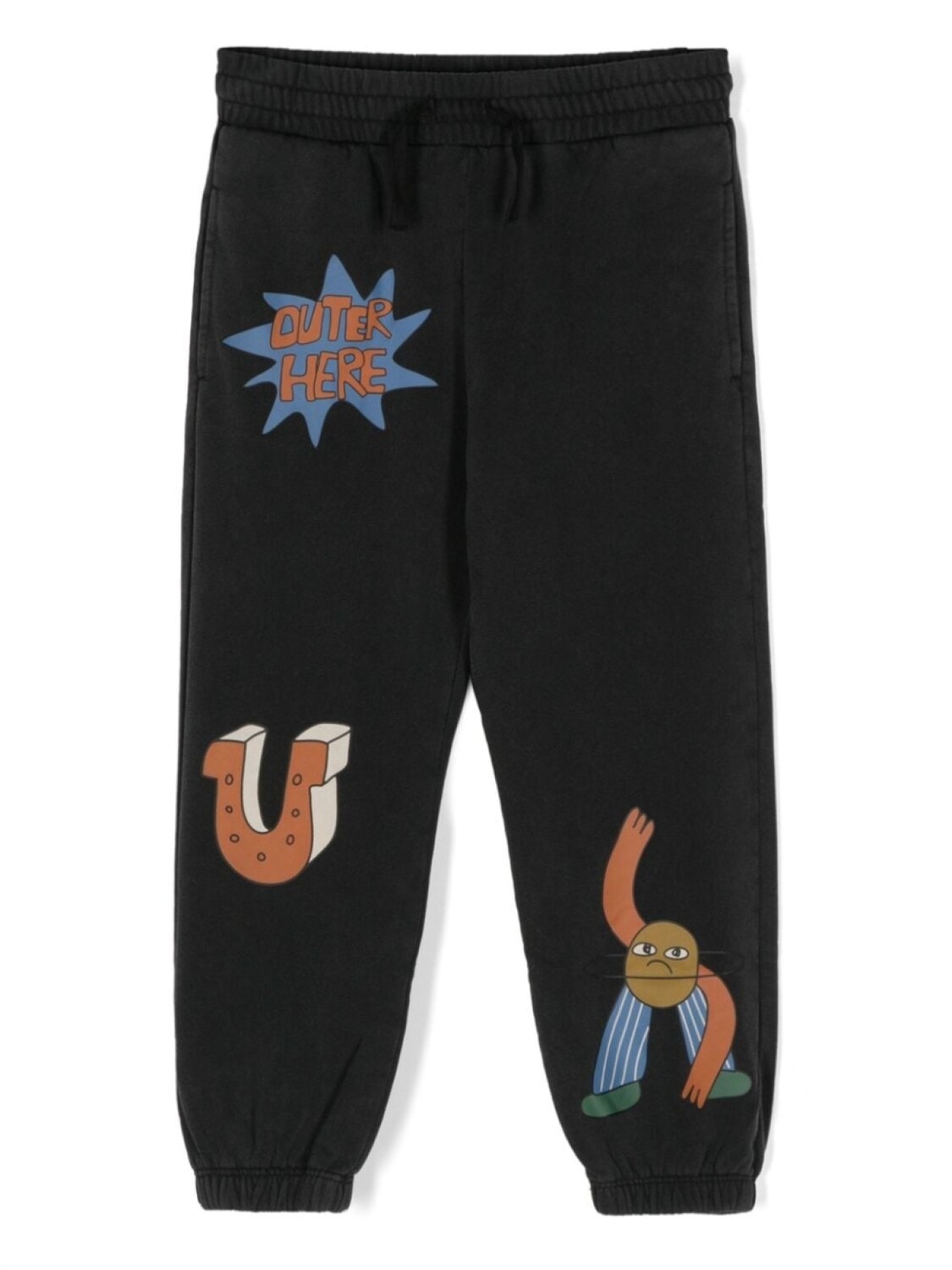 

Stella McCartney Kids спортивные брюки Cosmic Cowboy, серый