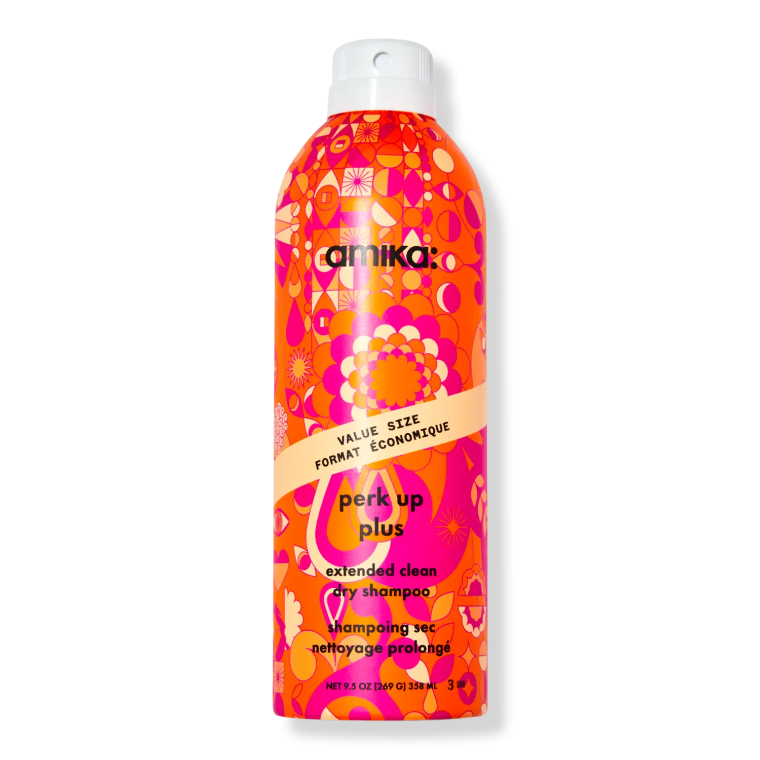 

Шампунь Perk Up Plus Extended Clean Dry amika, 9.5 oz