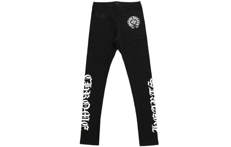 

Леггинсы женские черные Chrome Hearts