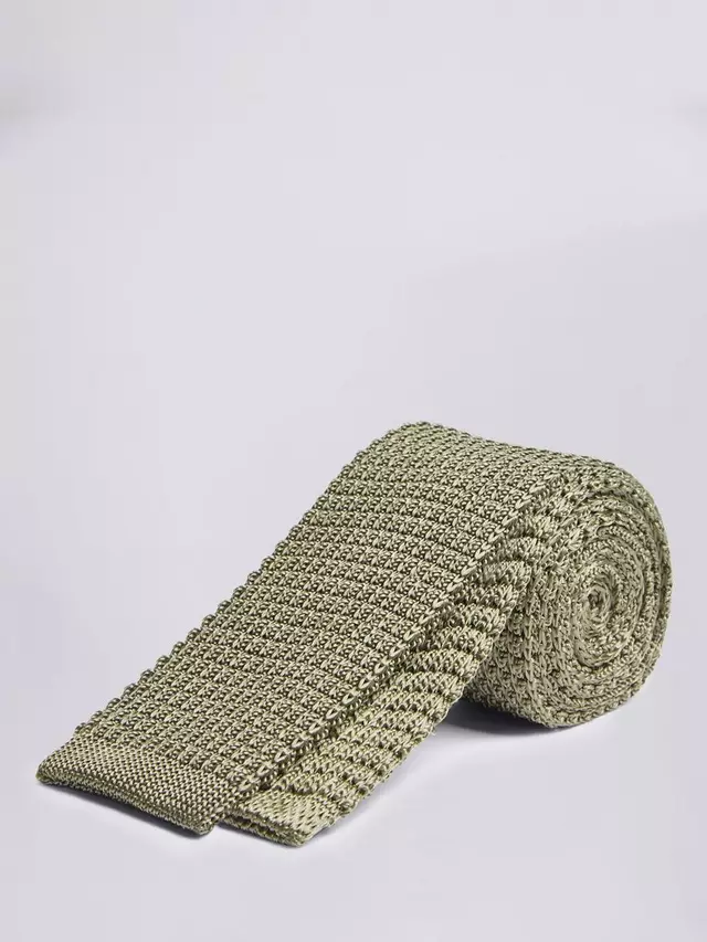 

Галстук Moss Silk Knitted, цвет sage green
