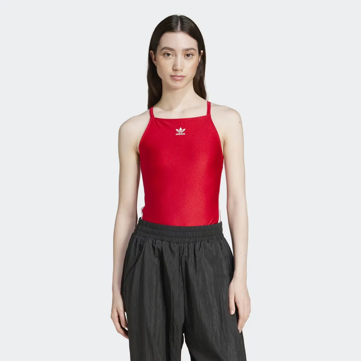

Женское боди Adidas Originals 3-Stripes Боди, красный