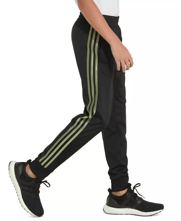 

Классические джоггеры с 3 полосками для Big Boys Adidas, черный