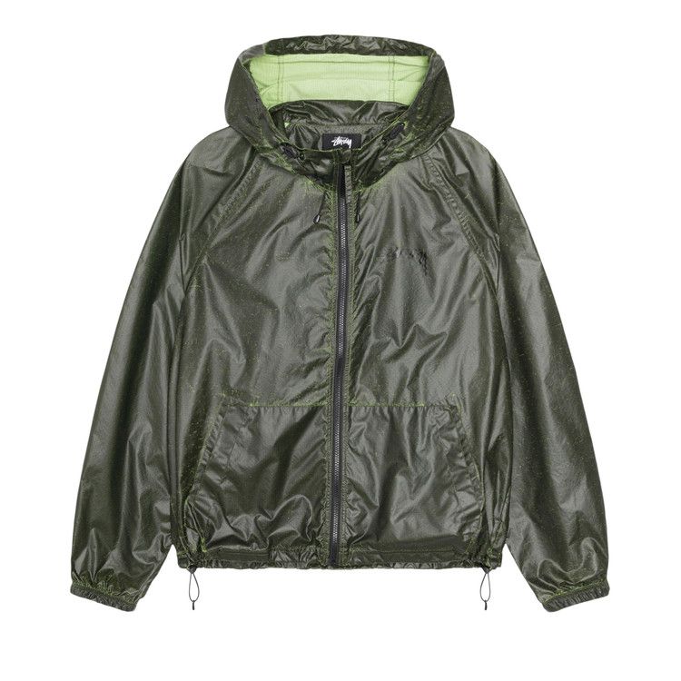 

Куртка Stussy Beach Shell Cracked Ripstop, Lime