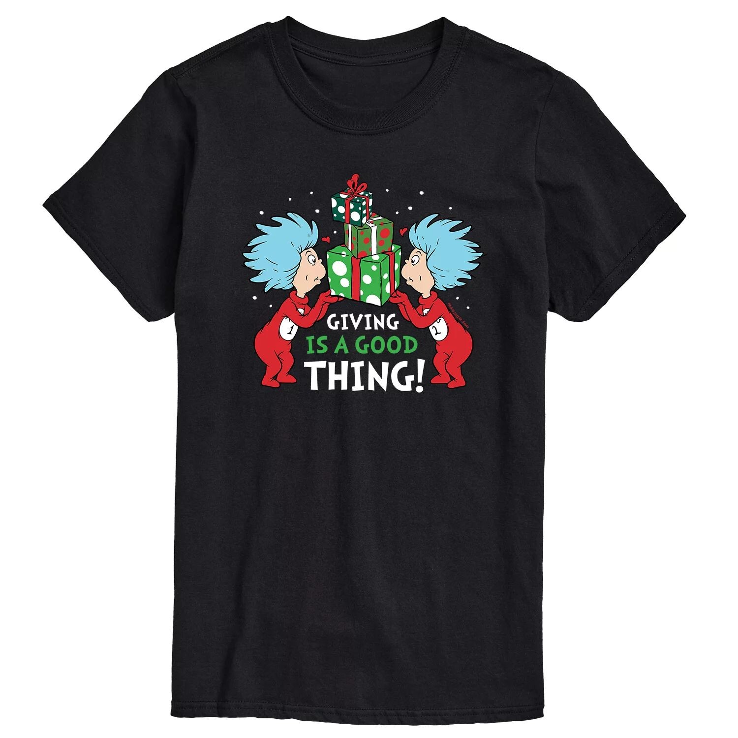 

Мужская футболка Dr. Seuss Giving Is A Good Thing Licensed Character