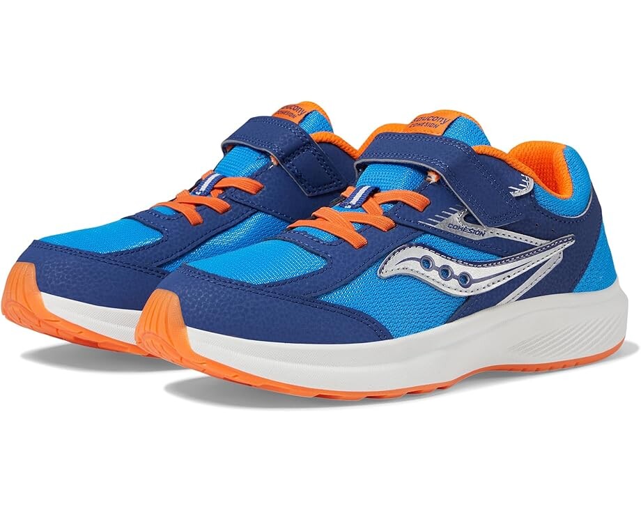 

Кроссовки Saucony Kids Cohesion KDZ A/C Sneakers, цвет Blue/Orange