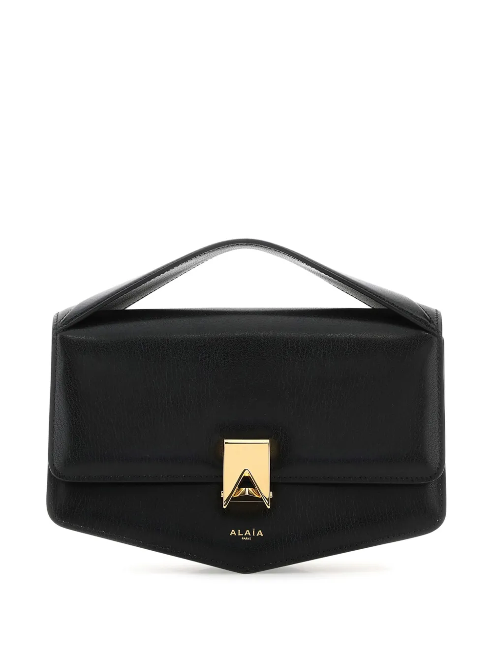

Сумка на плечо с логотипом Alaïa, черный