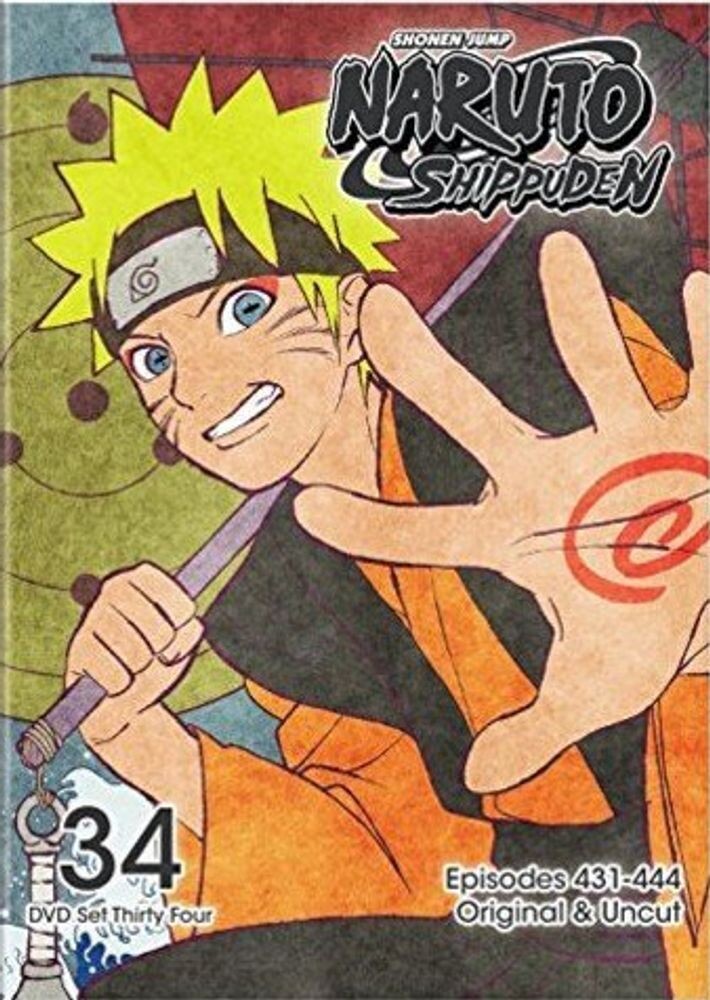 

Диск DVD Naruto Shippuden Uncut Set 34