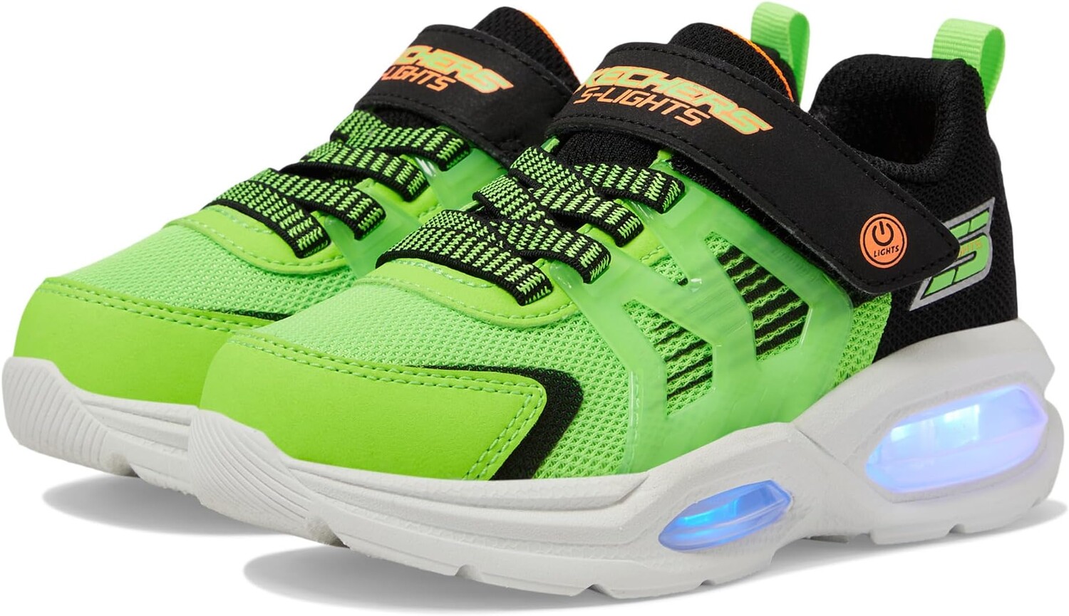 

Кроссовки Prismatrons 400090L SKECHERS KIDS, цвет Lime/Black
