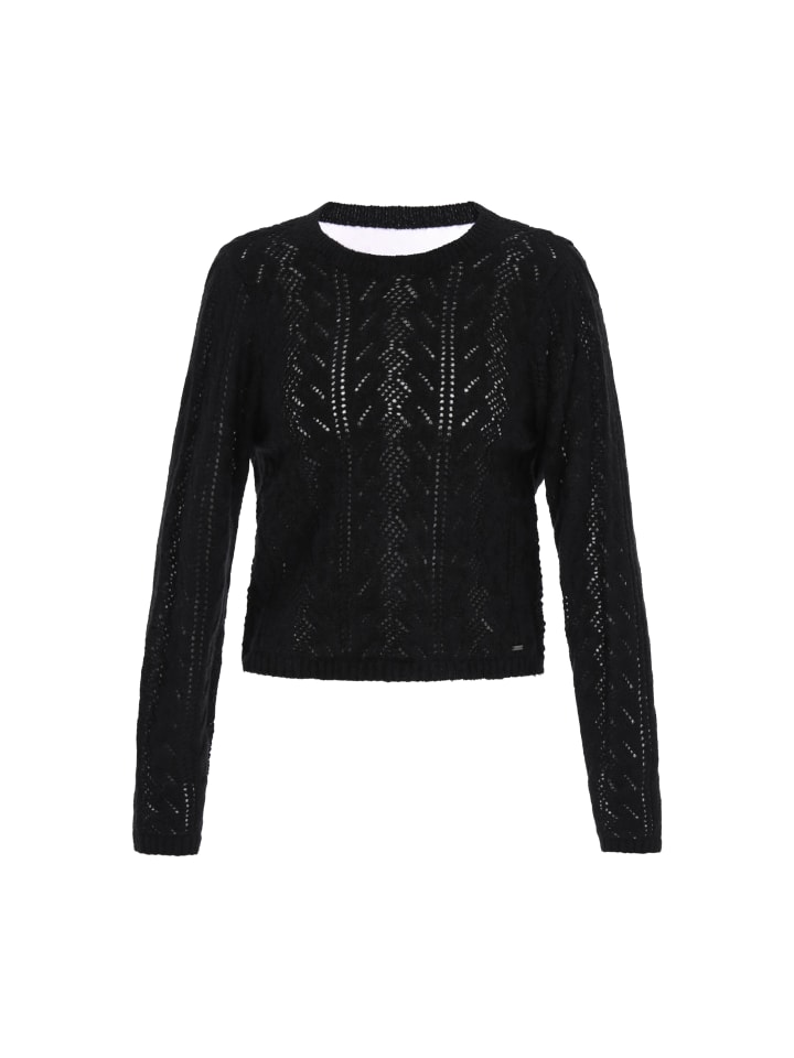 

DreiMaster Женский свитер черного цвета