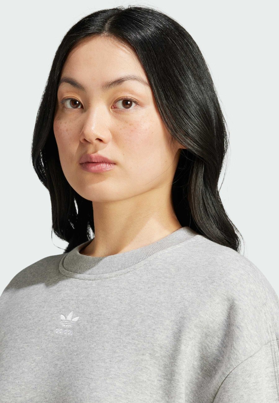 Толстовка Adidas Originals Sweatshirt, Medium Grey Heather/Grey — фото 3