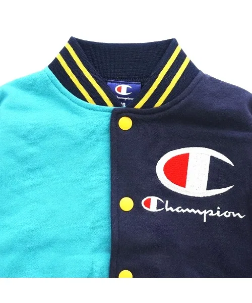 Свитшот Champion разноцветный, 80-90 см, зеленый — фото 4