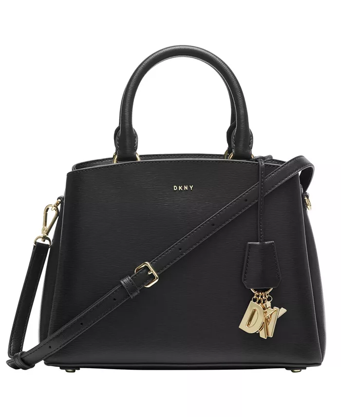 

Сумка Paige Medium Satchel With Convertible Strap DKNY, черный