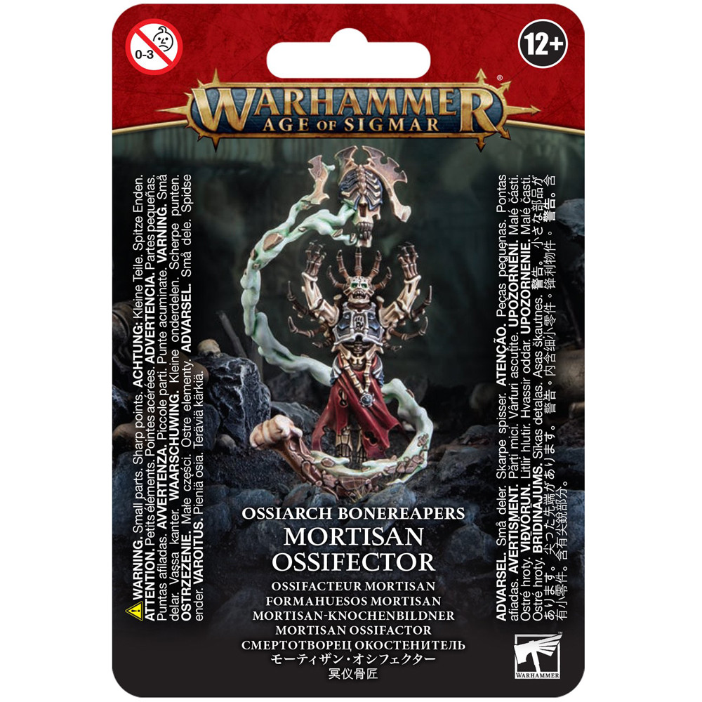 

Миниатюра Games Workshop Warhammer Age of Sigmar: Ossiarch Bonereapers - Mortisan Ossifector