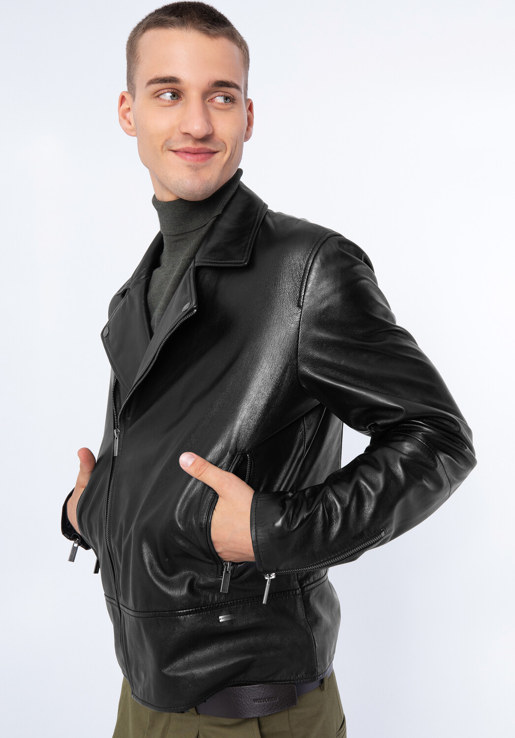 

Кожаная куртка Wittchen Natural leather jacket, черный