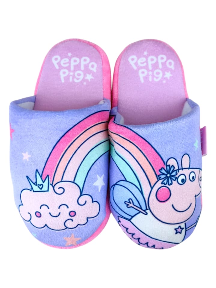 

Радужные тапочки Peppa Pig фиолетового цвета Peppa Pig