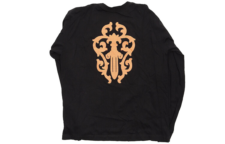 

Футболка унисекс черная Chrome Hearts, черный