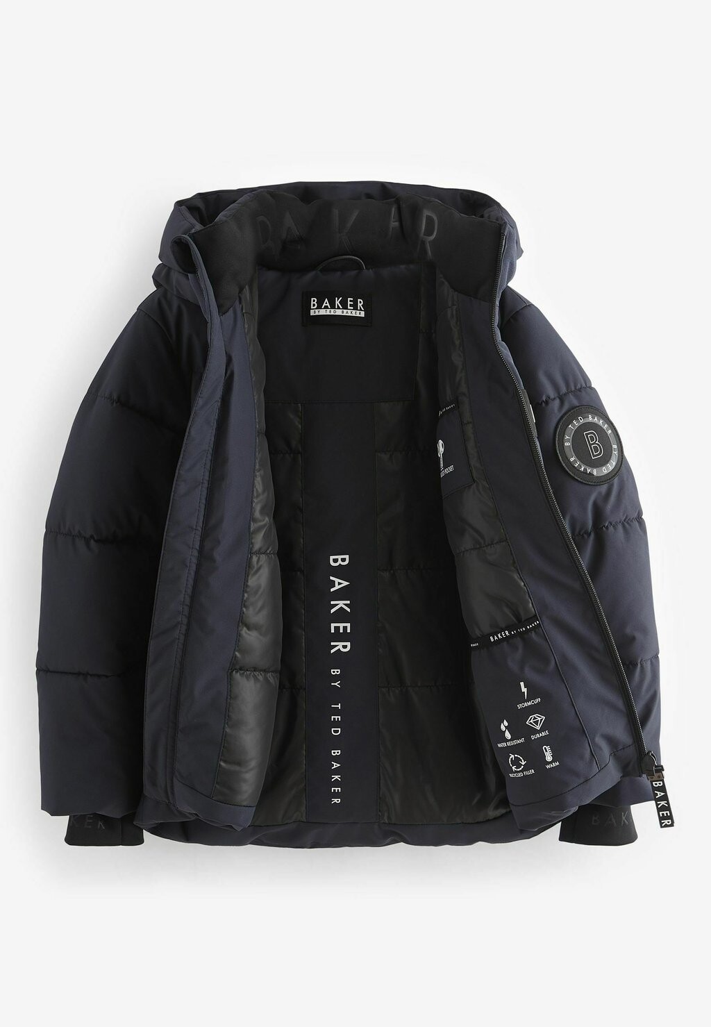

Зимнее пальто Baker by Ted Baker, синий