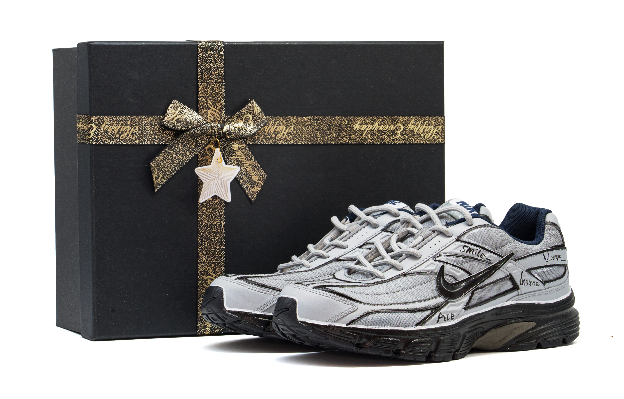 

Кроссовки Initiator с амортизацией и воздухопроницаемостью, низкие, мужские, серые Nike, Gray