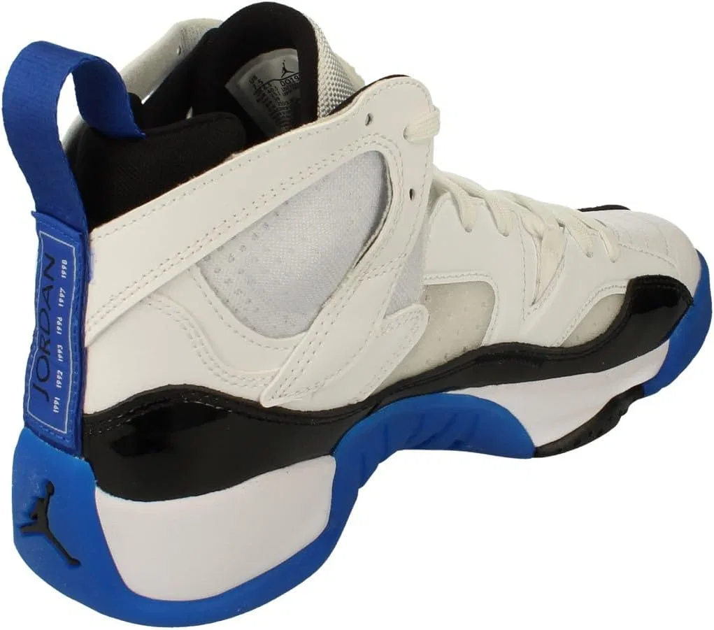 Мужские низкие кроссовки Nike Air Jordan Legacy 312, White Game Royal Black 140 — фото 3