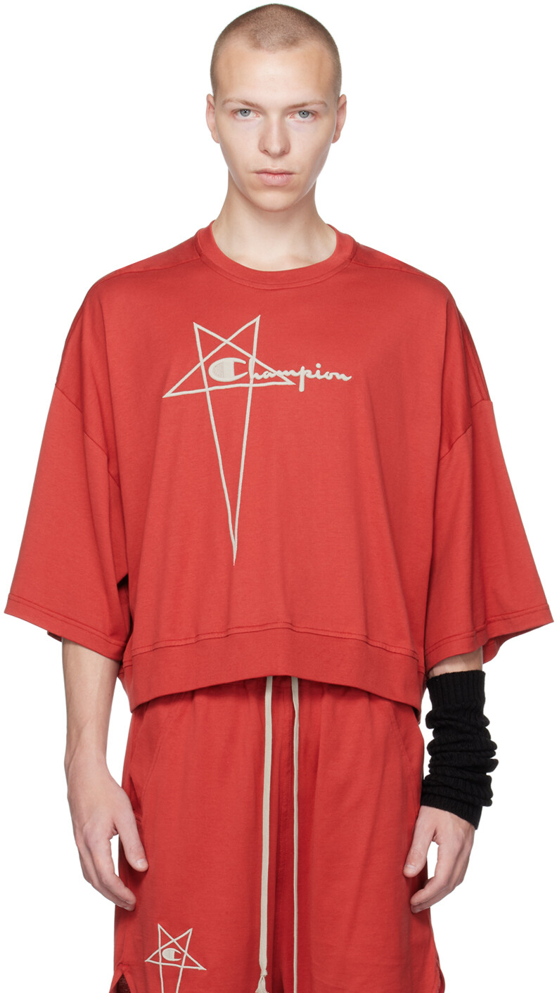 

Футболка Томми Red Champion Edition Rick Owens