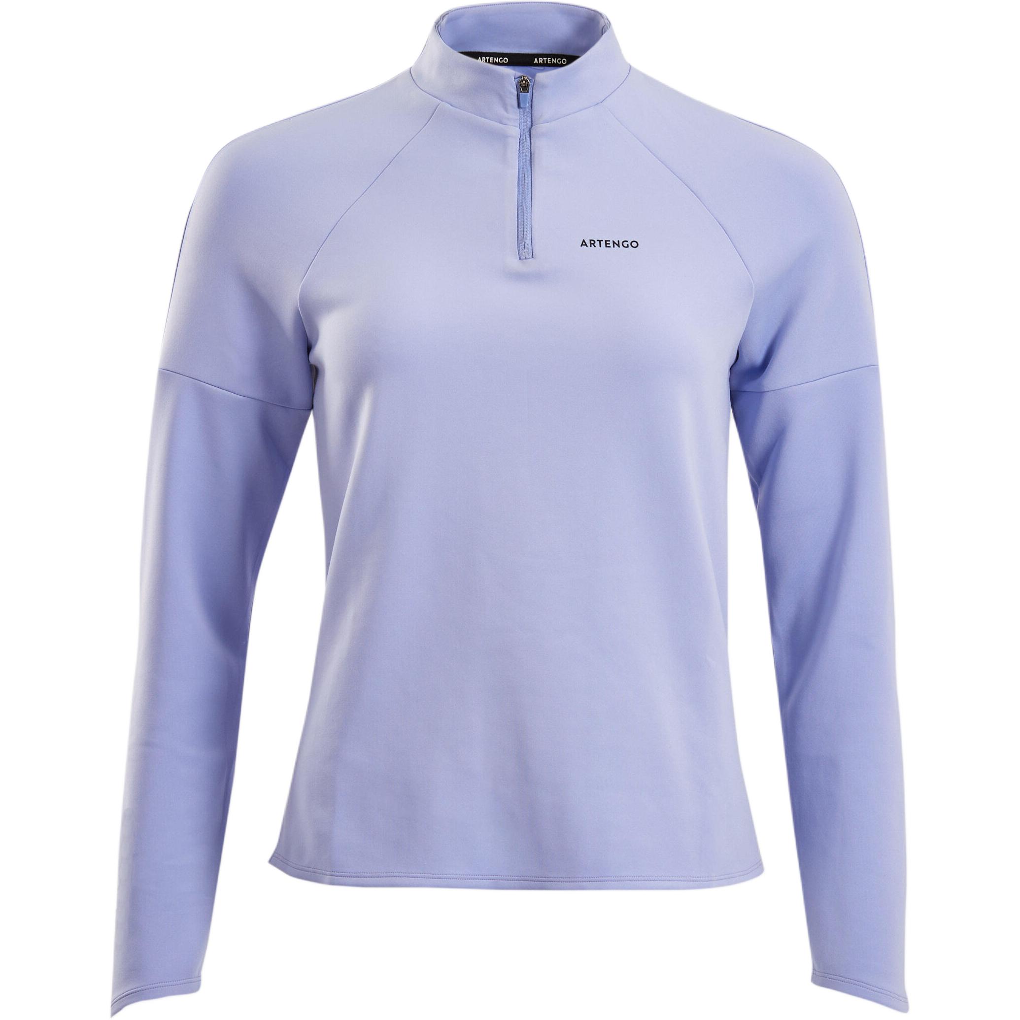 

ARTENGO Теннисный топ женский светло-лавандовый DECATHLON