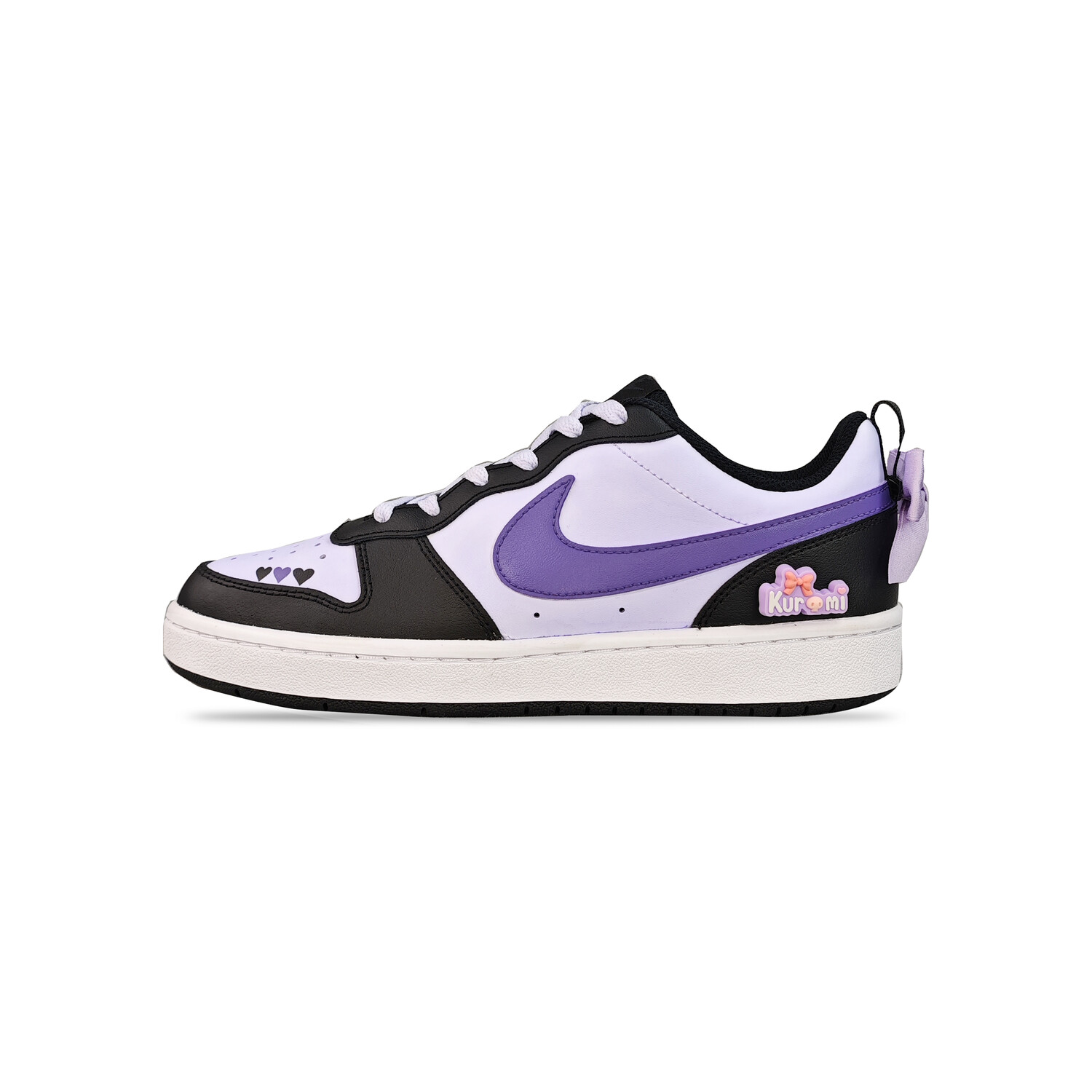

Кроссовки Nike Court Borough Skateboard Shoes Women's Low-Top Black Purple, Фиолетовый, Кроссовки Nike Court Borough Skateboard Shoes Women's Low-Top Black Purple