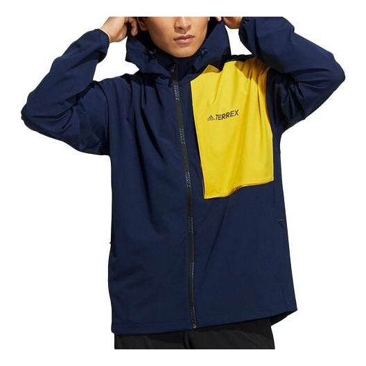 

Куртка adidas Outdoor Sports Hooded Jacket Blue, синий