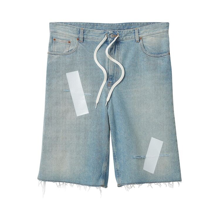 

Шорты MM6 Maison Margiela Denim Shorts Light Blue, синий