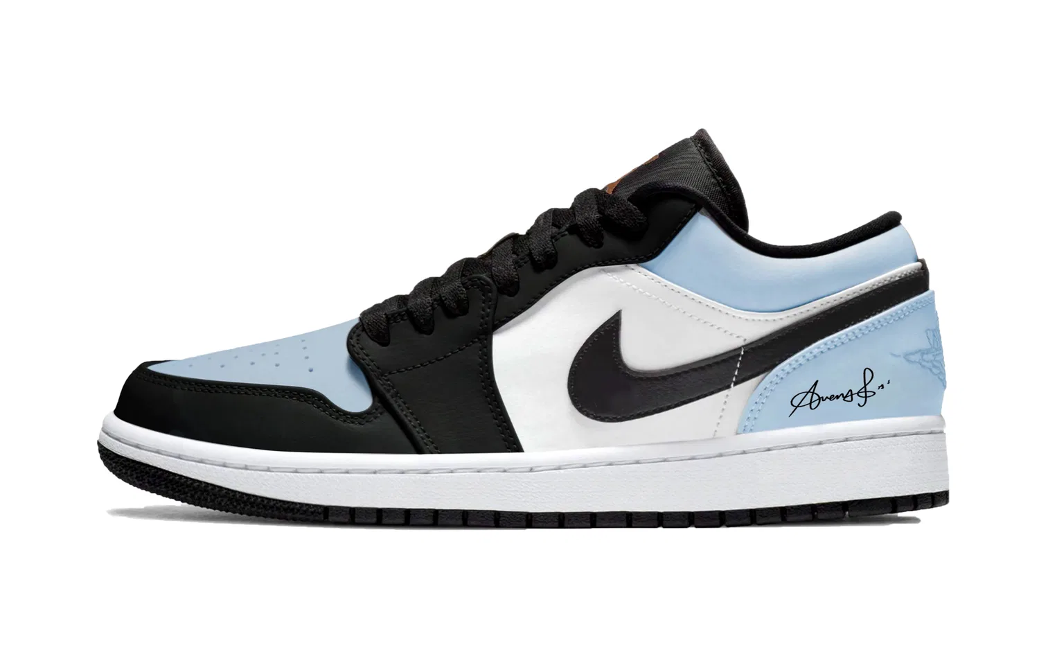 Кроссовки баскетбольные Vintage Air Jordan 1 Carolina Blue