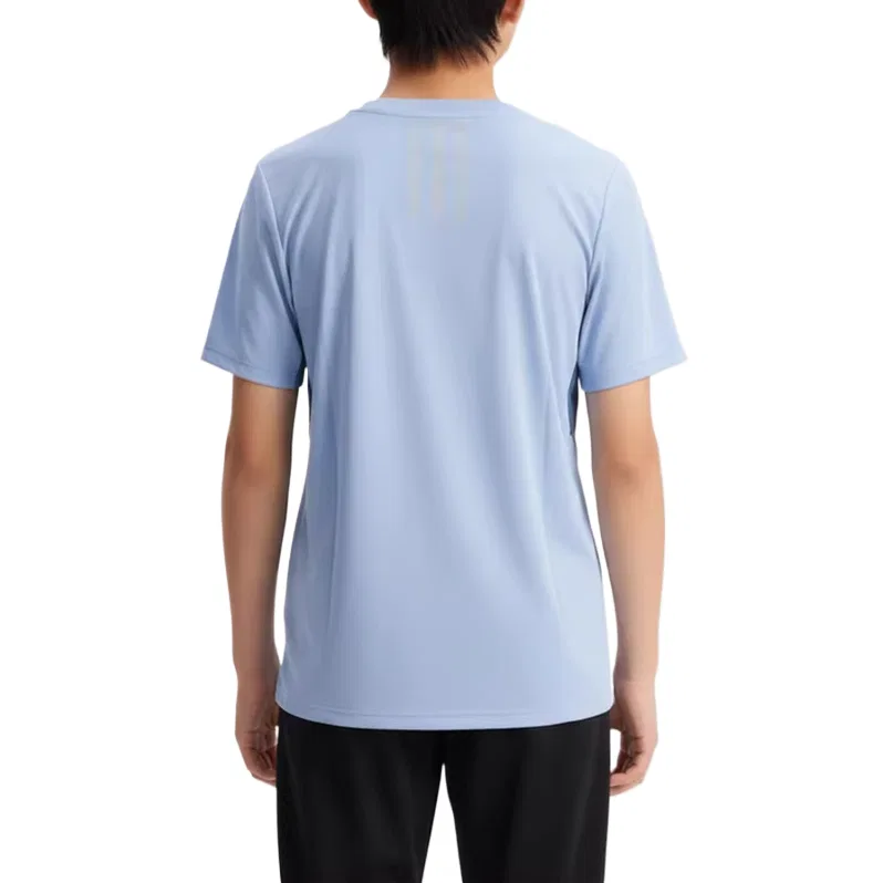 Детская футболка с круглым вырезом Adidas, Blue — фото 3