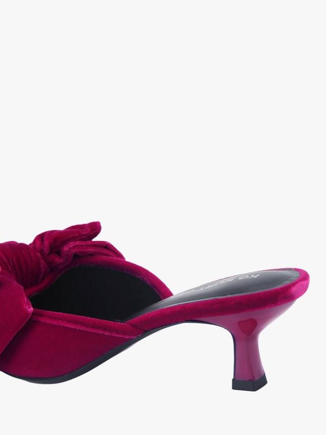София боу мюлы на каблуке с заостренным носком KG Kurt Geiger, Pink — фото 3