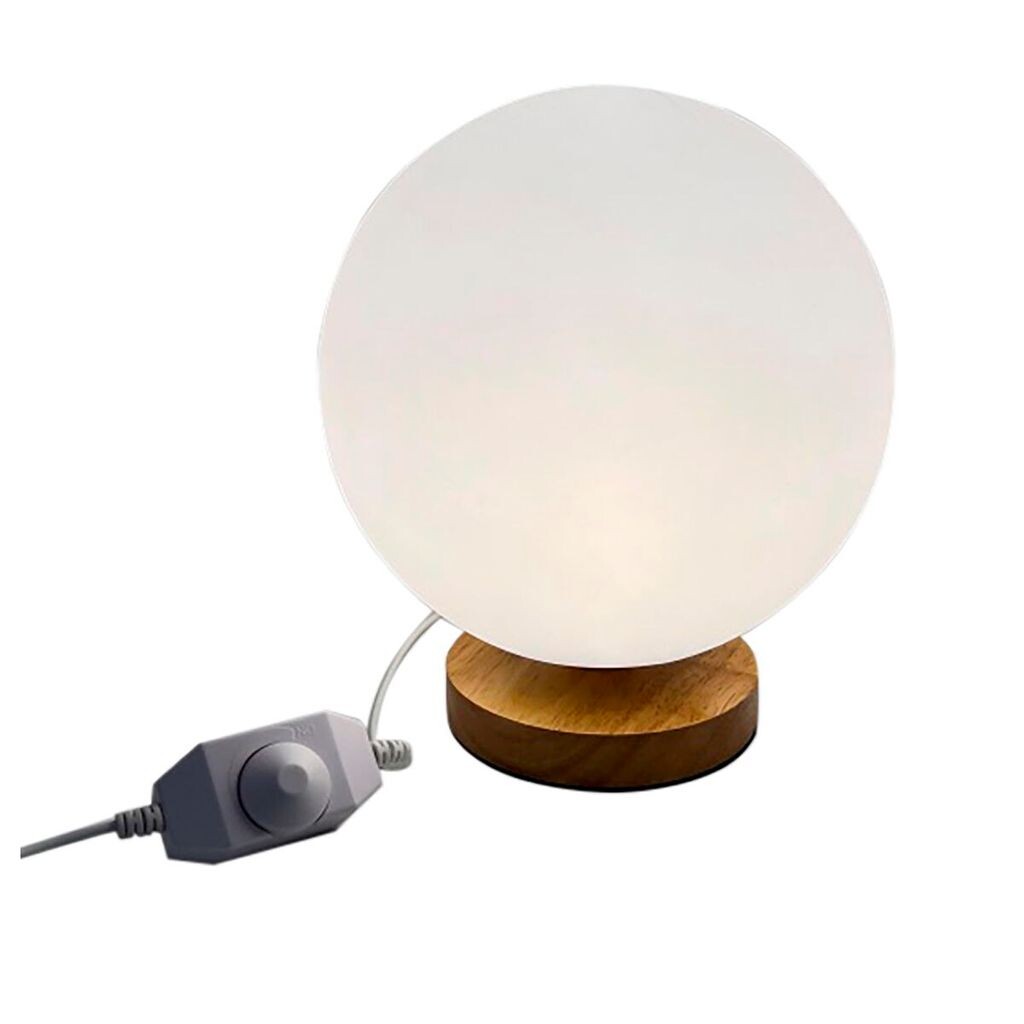 

Настольная лампа DKD Home Decor натуральное дерево полиэтилен алюминий белый (20 х 20 х 23 см)